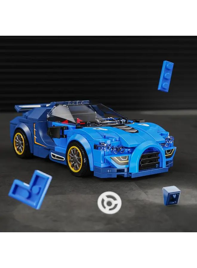 TYCOLE T1080A 313 Pcs Racing Car Building Blocks Model Kit With Display Case Educational Toy Gift For Ages 6 Plus - Image 5